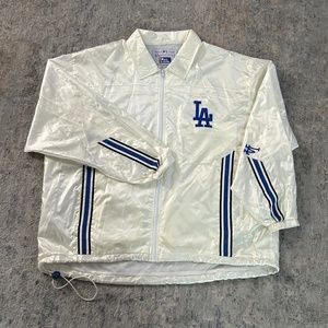 Off-White 40's style Authentic Dodgers Baseball Jacket